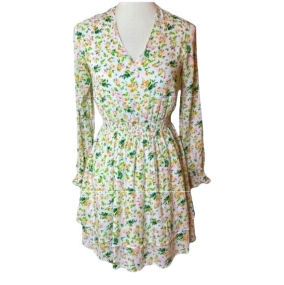 Banana Republic Dress Size XL Yellow - Picture 7 of 8